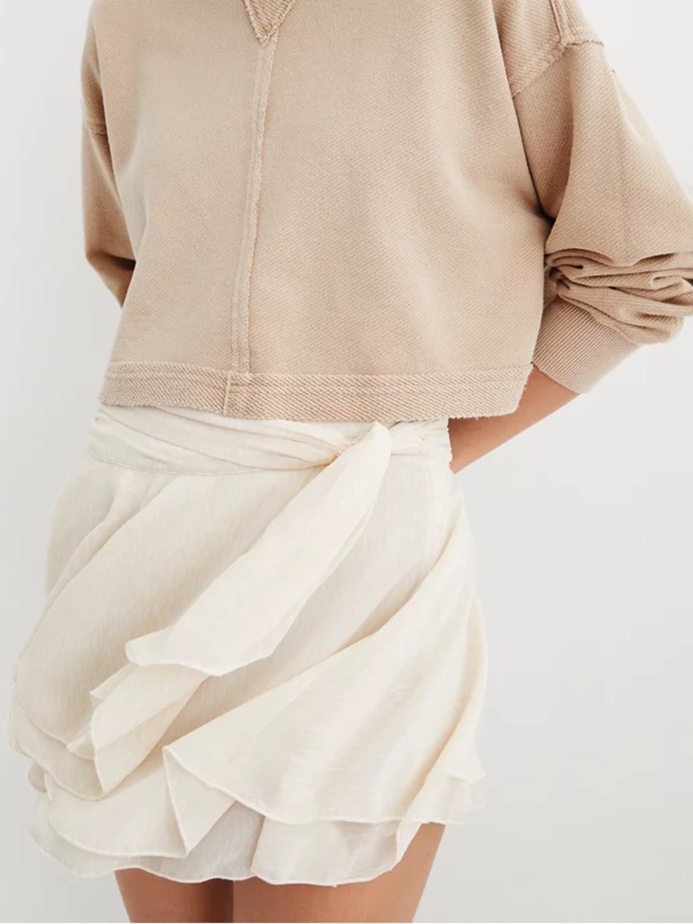 Aerie Chiffon Wrap Skirt